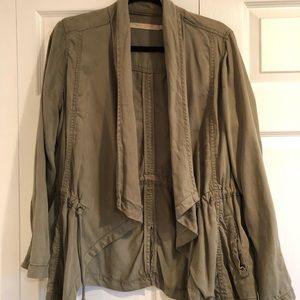 Max Jeans Drapey Utility Jacket